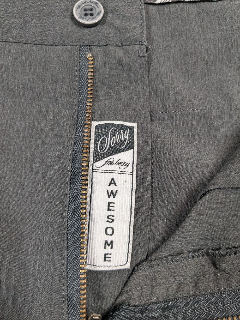 TravisMathew Golf Shorts Mens 36 Gray Heathered Performance Stretch Flat Front - Picture 8 of 11